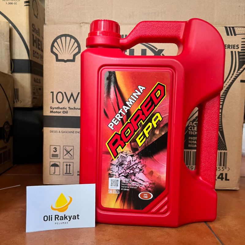 Jual Pertamina Rored EPA Sae 140 Oli Gardan | Shopee Indonesia