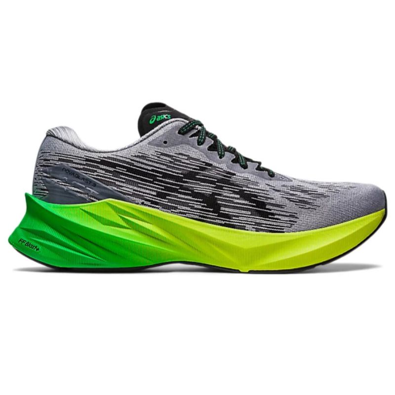 asics black running shoes