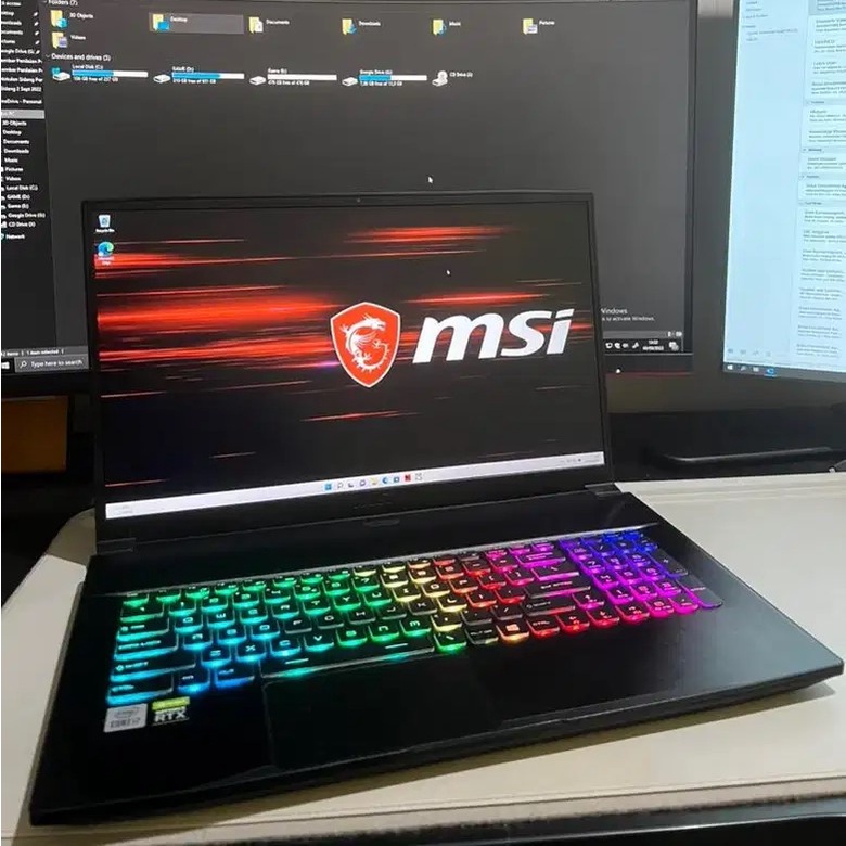 Jual MSI Thin GF75 10UEK i7-10750H RTX 3060 6GB spec dewa siap tempur ...