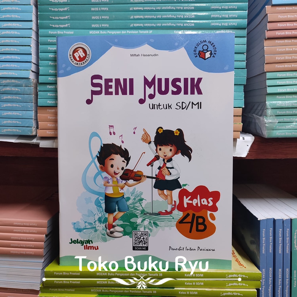 Jual Buku PR Interaktif Seni Musik Kelas 4B SD/MI Smt 2 Kurikulum ...