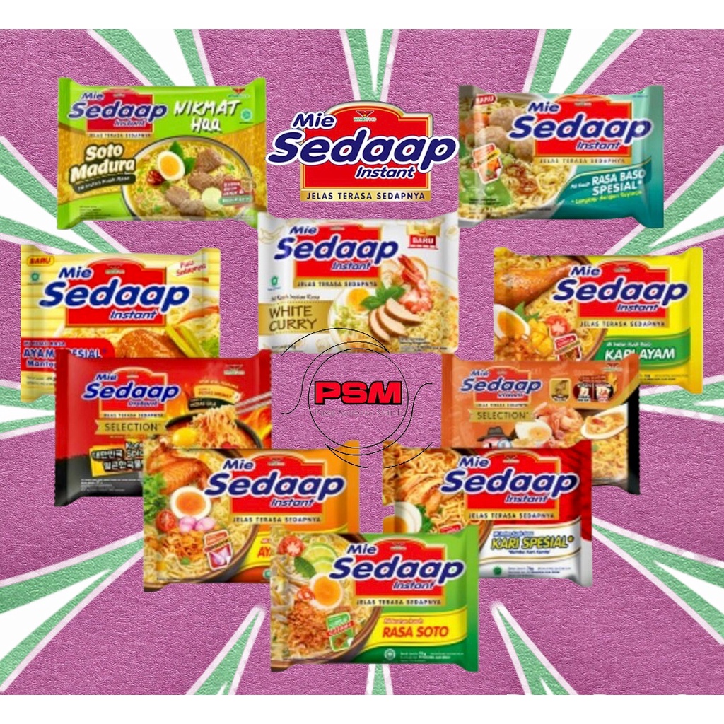 Jual Psm Sedap Sedaap Mie Goreng Kuah All Variant Shopee Indonesia