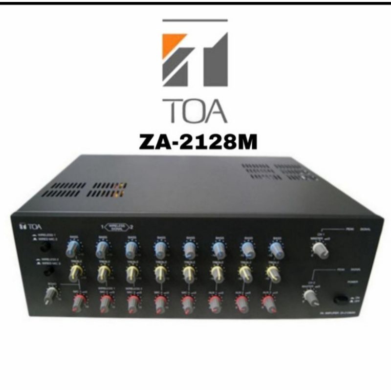 Jual AMPLI TOA AMPLIFIER TOA MASJID 120 WATT TYPE ZA 2128 M | Shopee