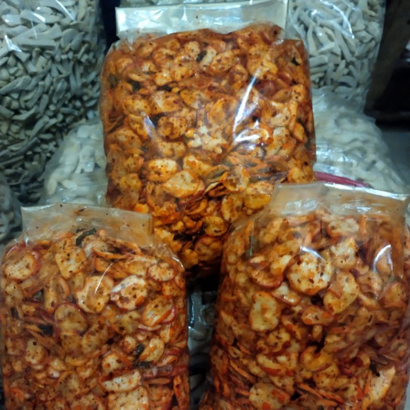 Jual Seblak Kerupuk Kering Seblak Kerupuk Bantet Isi 1kg Shopee Indonesia