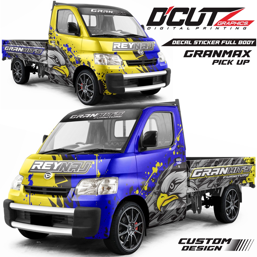 Jual Decal Sticker Daihatsu Grand Max Pickup Full Body (BEBAS REQUEST ...