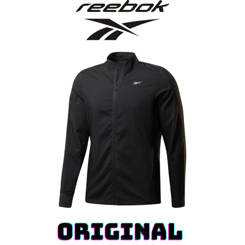 Jual Jaket Reebok Woven Wind Jaket | Shopee Indonesia