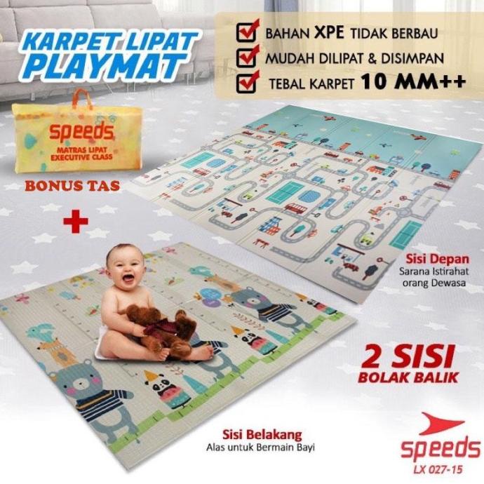 Jual PRODUK LOKAL KARPET ANAK BAYI MEREK SPEEDS XPE ANTI KOTOR | Shopee ...