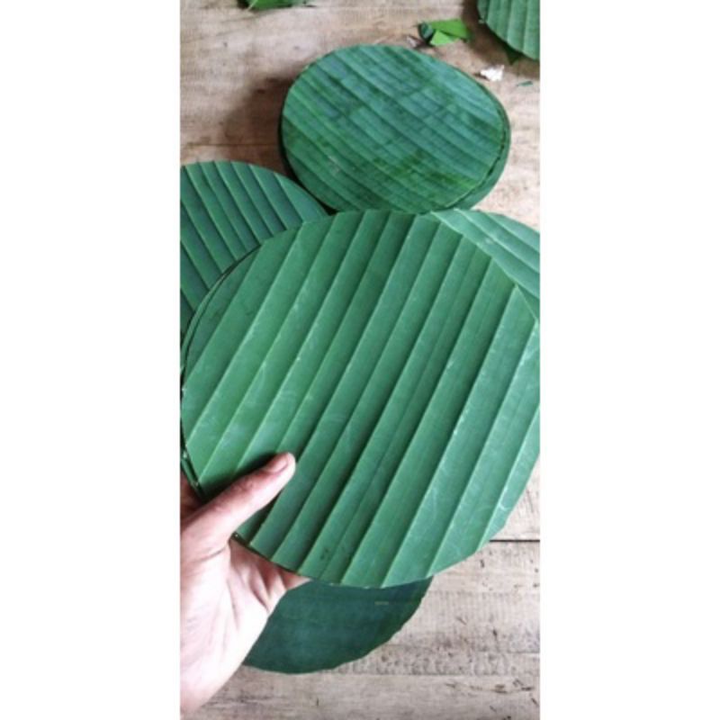 Jual Daun Pisang Bulat Bungkus Makanan Alas Makanan Daun Pisang Fresh Shopee Indonesia 5005