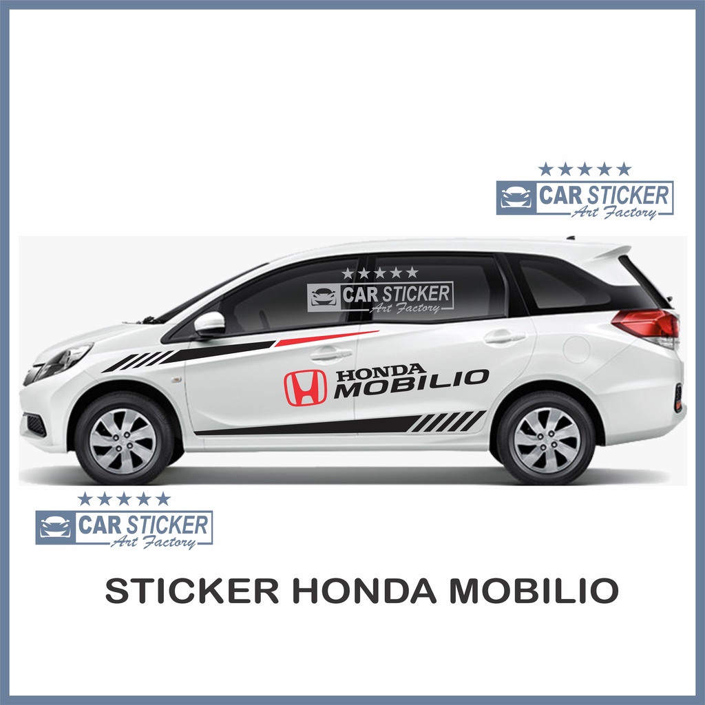 Jual MOBILIO16 Sticker mobil mobilio stiker honda mobilio sticker ...