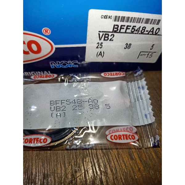 Jual oil seal VB VB2 25 38 5 NOK ASLI besi 25x38x5 | Shopee Indonesia