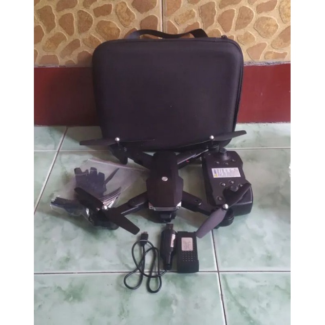 Jual Drone GPS murah lipat x7gw hitam 4k dual kamera 5ghz Shopee