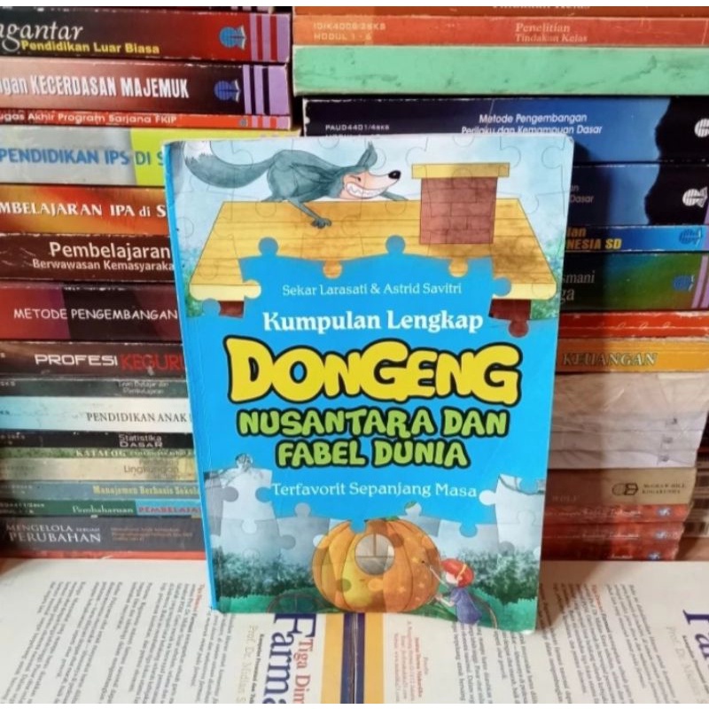 Jual Buku Original Kumpulan Lengkap Dongeng Nusantara Dan Fabel Dunia