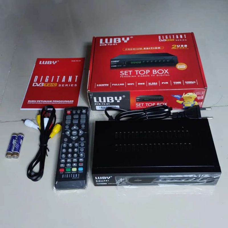 Jual Set Top Box Luby T2 01 Digital Tv Turner Shopee Indonesia