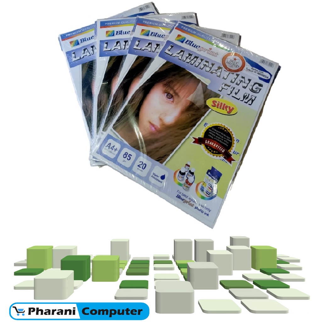 Jual Kertas Film Laminating A4 Blueprint Laminating Silky semarang