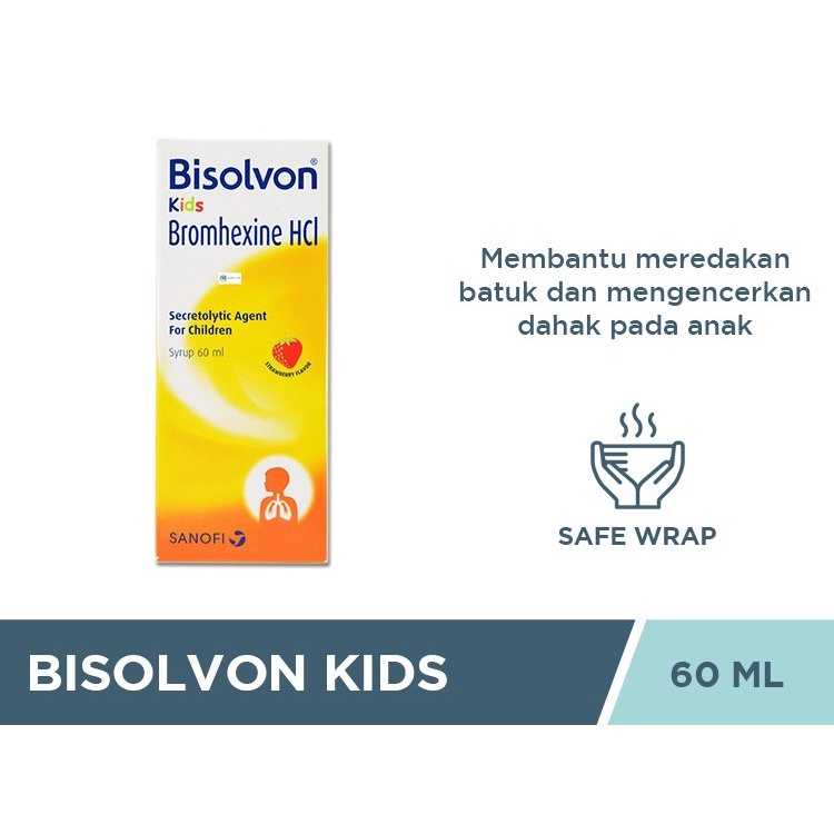 Jual BISOLVON KIDS SIRUP BATUK BERDAHAK ANAK 60 ML | Shopee Indonesia