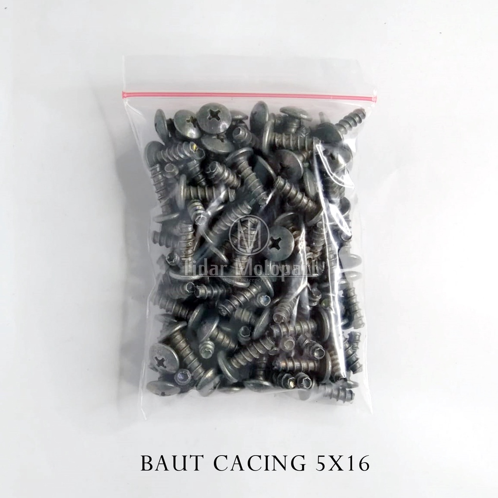 Jual 1 Pak Baut Body Motor Yamaha 5x16 | Shopee Indonesia