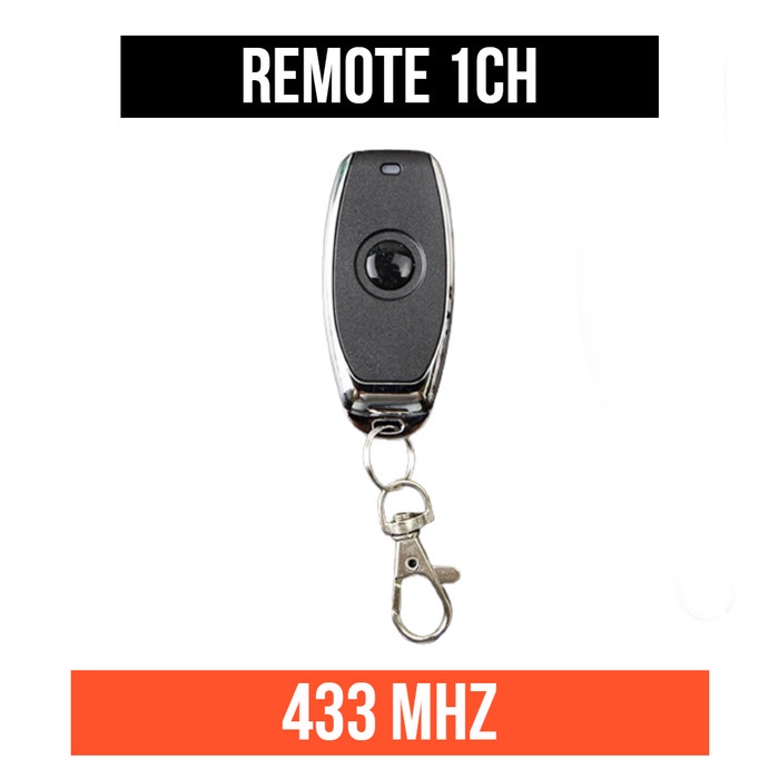Jual Remote 433MHZ 1 CH 1CH Channel Remot RF433 RF 433 Wireless ...