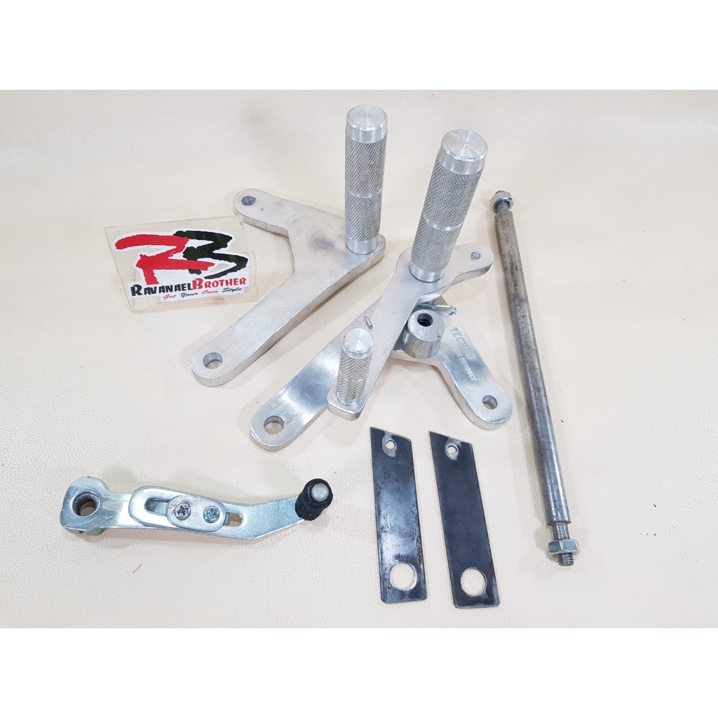 Jual Pustep Foot Step Underbone Under Bone UB Road Race F1ZR Billet ...