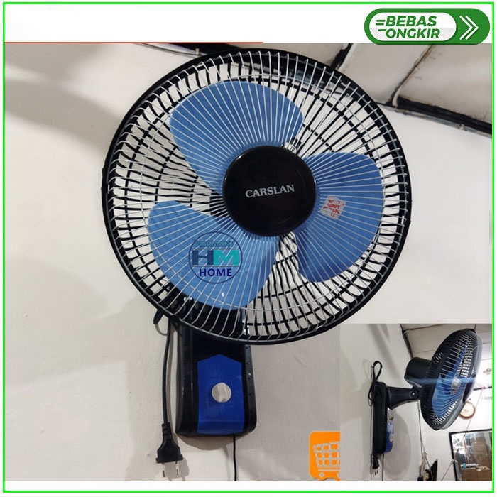 Jual Kipas Angin Dinding Kipas Angin Gantung 12inch Wall Fan Kipas Dinding Kipas Angin Tembok 5233