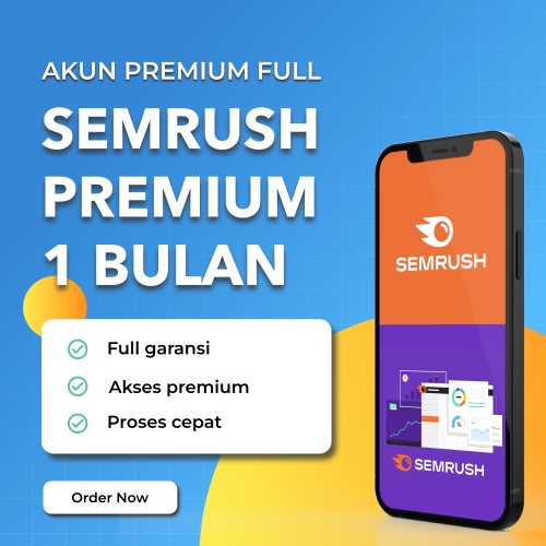 Jual Akun Semrush 1 Bulan Private | Semrush 1 Bulan | Shopee Indonesia