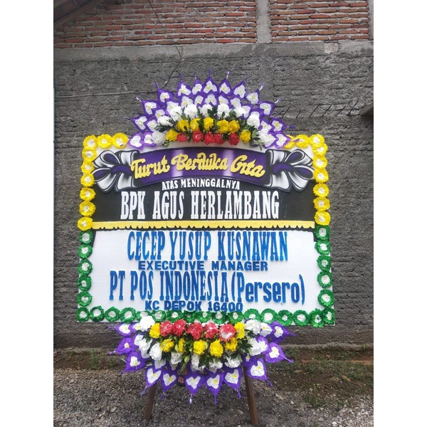 Jual Karangan Bunga Belasungkawa Board Wreath Shopee Indonesia