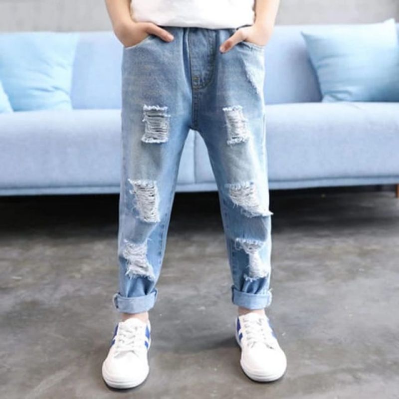 Jual ( COD ) CELANA PANJANG JEANS ANAK || CELANA JEANS ANAK || CELANA