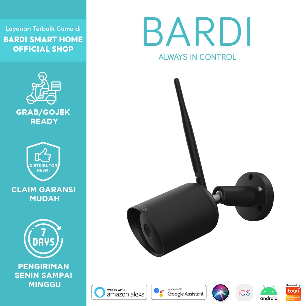 Jual Bardi Smart Outdoor Stc Ip Camera Cctv Wifi Iot Home Automation Micro Sd Shopee Indonesia