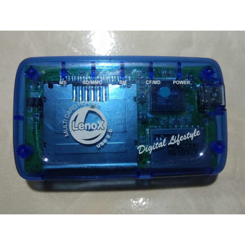 Jual Smartmedia card reader SM card Lenox card reader smart media