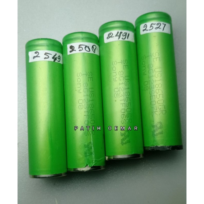 Jual SONY SE US18650GR real kapasitas | Shopee Indonesia