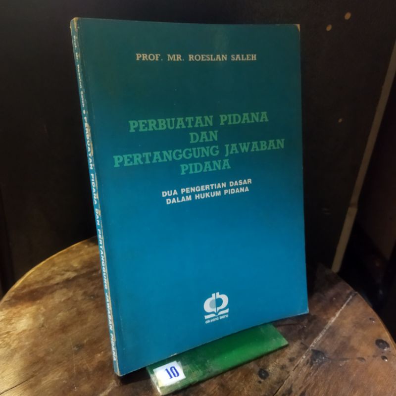 Jual PERBUATAN PIDANA DAN PERTANGGUNG JAWABAN PIDANA | Shopee Indonesia