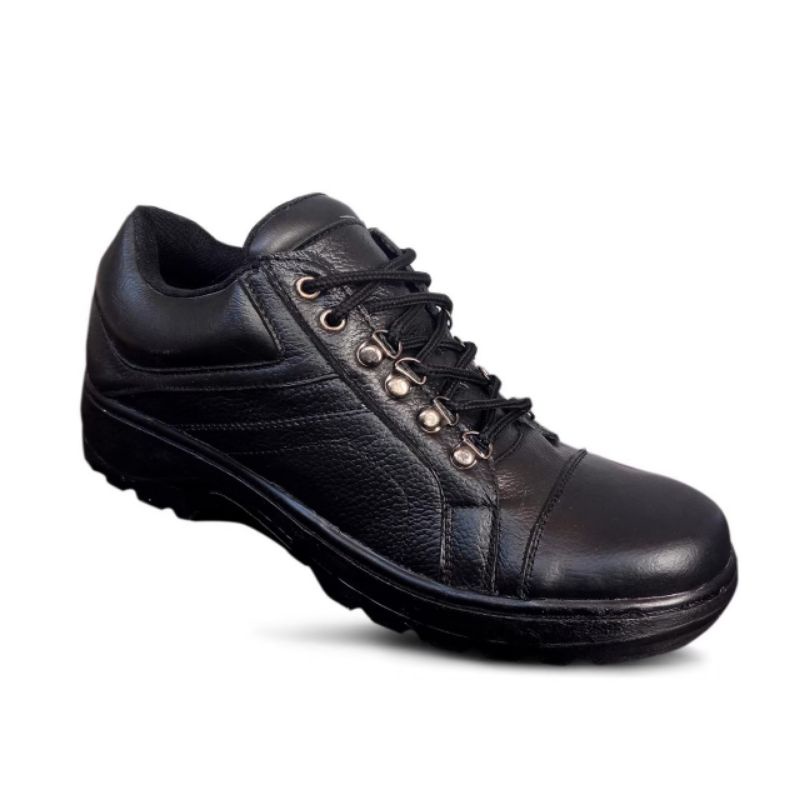 Jual SULTAN FOOTWEAR X WRKA | Sepatu Low Boots Safety Kulit Asli Ujung ...