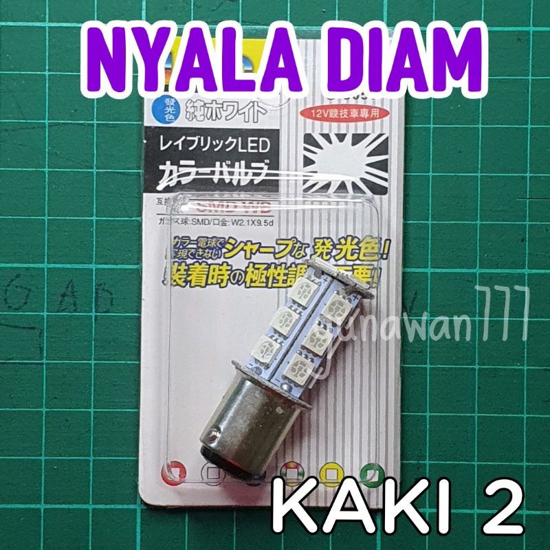 Jual lampu rem led 18 mata NYALA DIAM DC12v | Shopee Indonesia