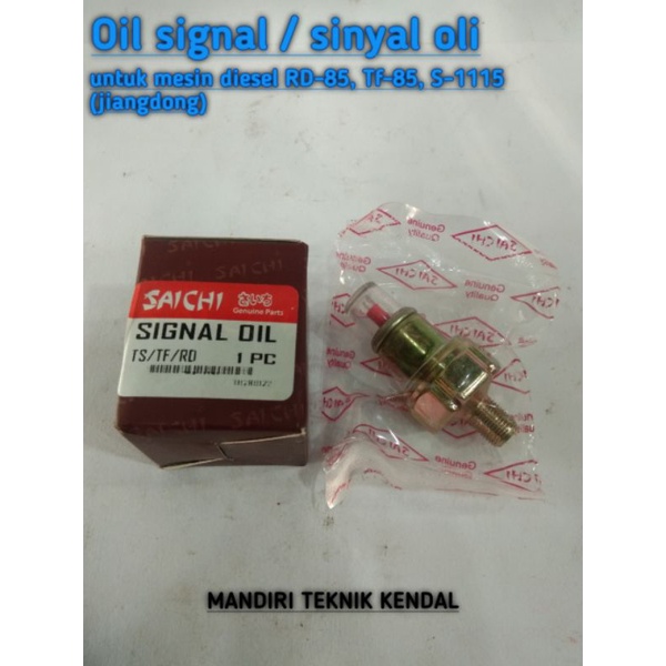 Jual Oil signal / sinyal oli untuk mesin diesel RD-85, TF-85, S-1115 ...