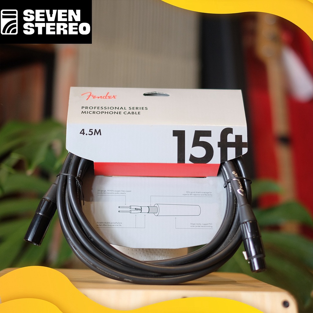 Fender PRO 15 MICROPHONE CABLE - Foto 6