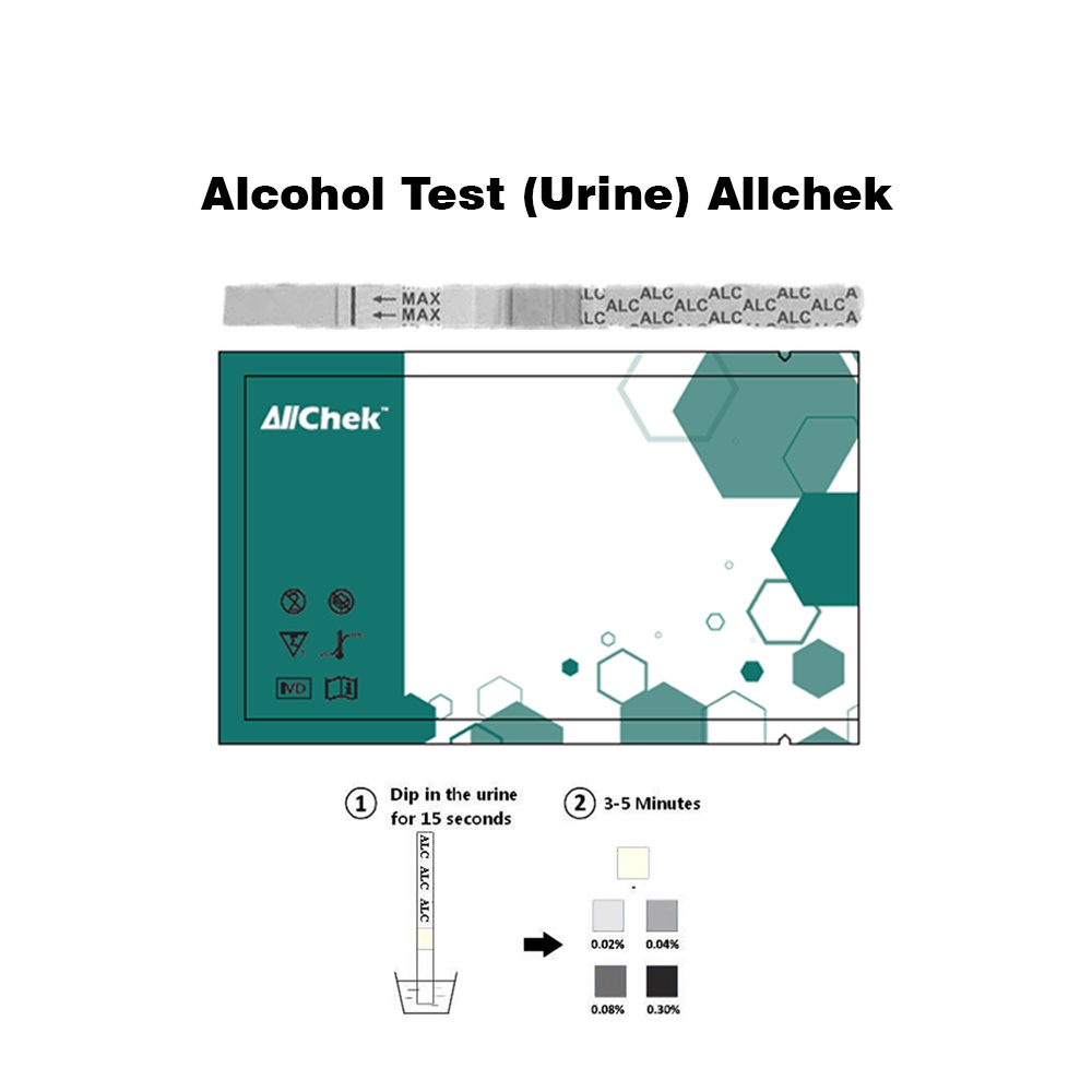 Jual Alat Test Alcohol Urine Allchek Free Pot Urine 50cc Shopee Indonesia