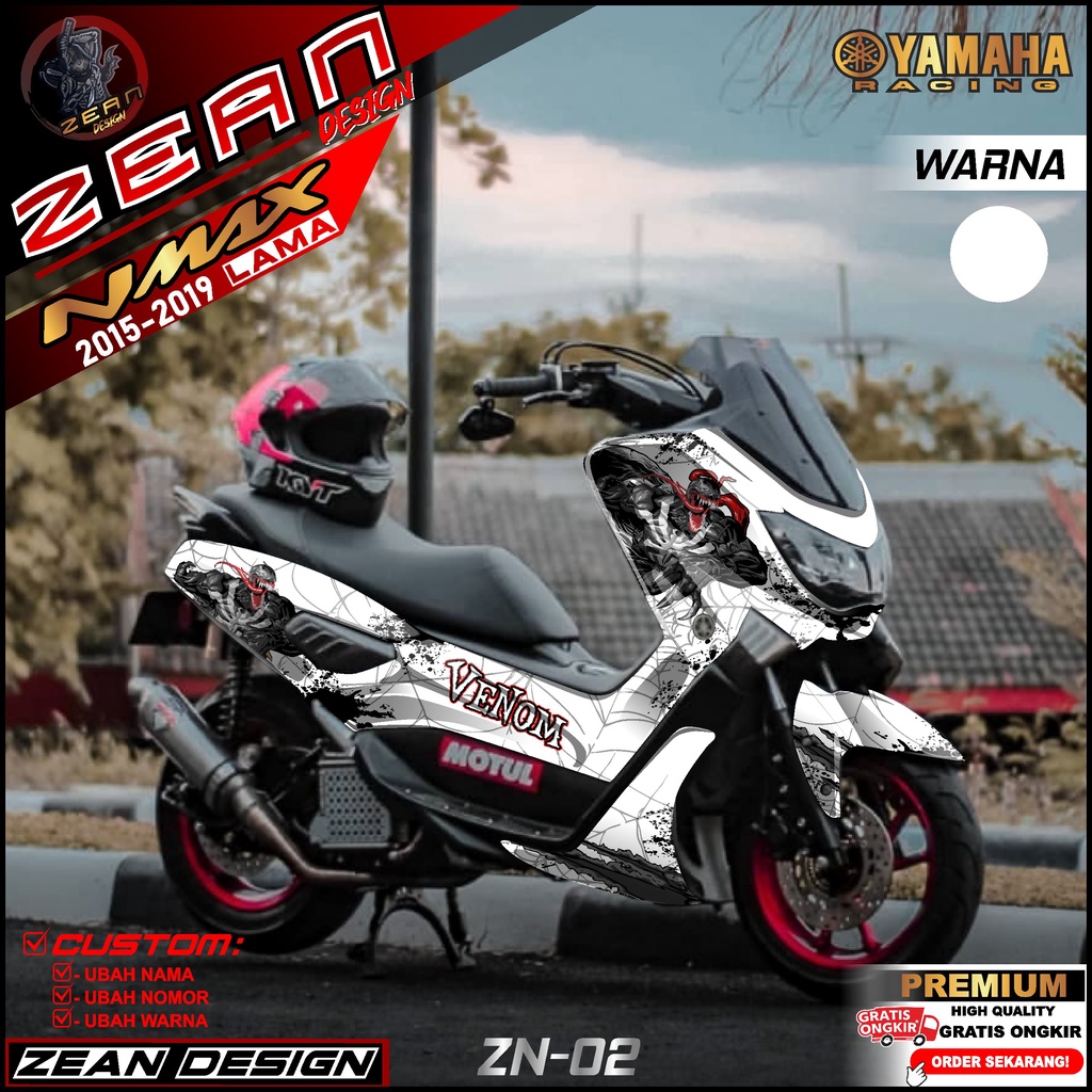 Jual Decal Sticker Yamaha Nmax Old Fullbody Dekal Stiker Nmax Lama Tahun