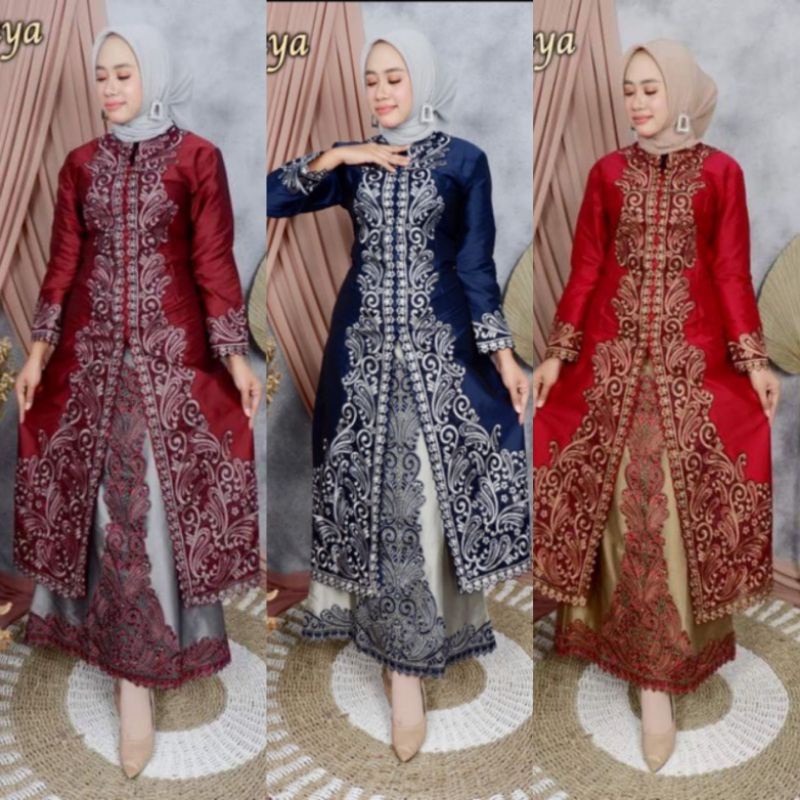 Jual KEBAYA JUMBO//UKURAN XXXL LD 120-125CM//SET ROK KEBAYA JOM JOM DAN ...