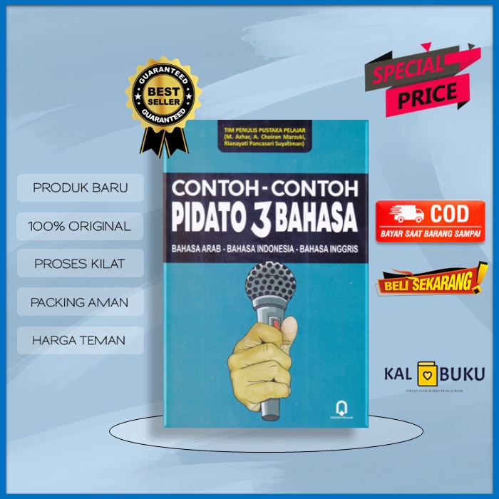 Jual Buku Contohcontoh Pidato 3 Bahasa Arab Indonesia Inggris karya