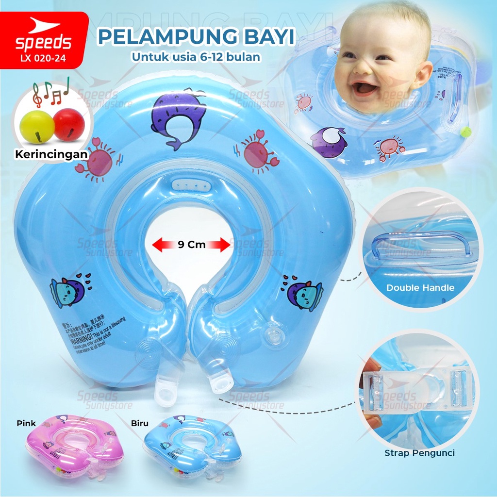 Jual SPEEDS Pelampung Renang Bayi Anak Swim Trainer Training Ban Renang ...