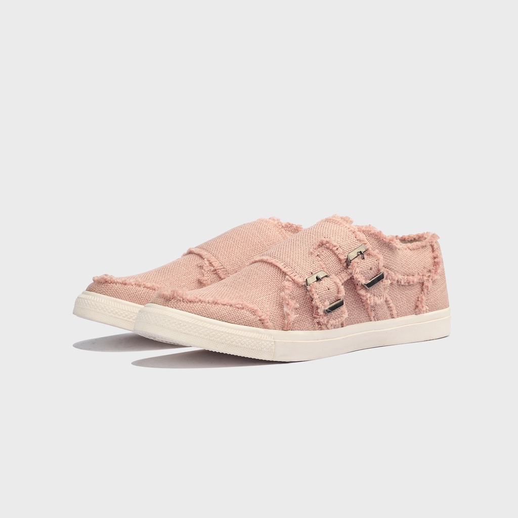 Jual NAPAK FOOTWEAR Sepatu Sneakers Buckle Canvas Wanita Casual Daily ...