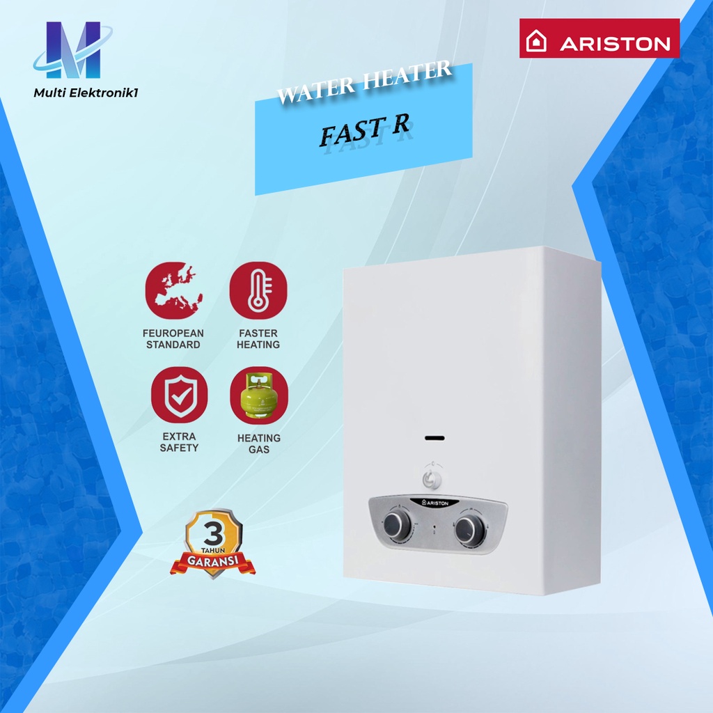 Jual Water Heater Gas ARISTON Fast R 5 liter | Shopee Indonesia
