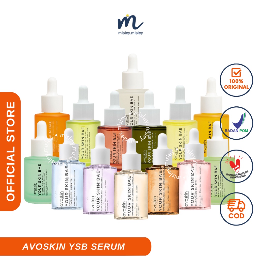 Jual MISLEY AVOSKIN YSB Your Skin Bae Serum Original ( Niacinamide