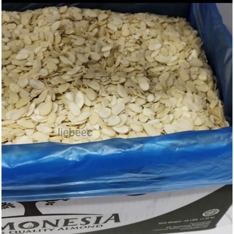 Jual Almond Slice Almonesia 1kg / 1 kg Shopee Indonesia