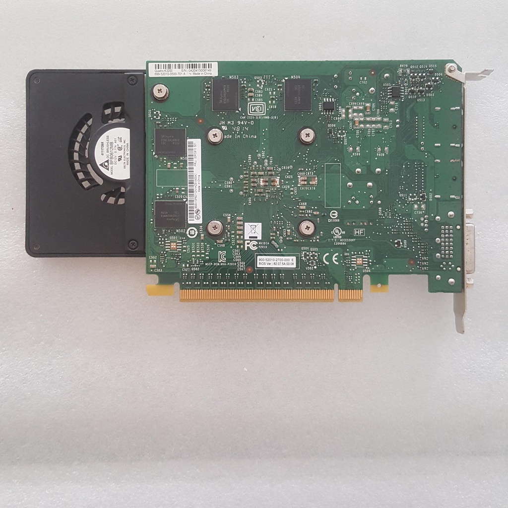 Jual NVIDIA Quadro K 2200 Quadro K2200 4GB GDDR5 Minus Tak Tampil ...