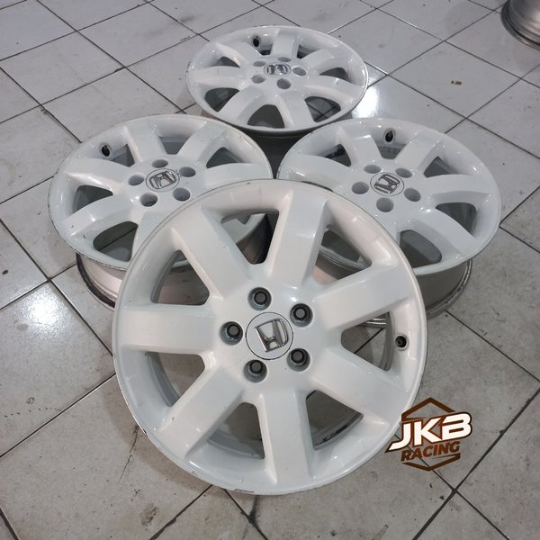 Jual Velg Seken Ori Copotan Honda Crv R Baut X Repaint Putih Shopee Indonesia