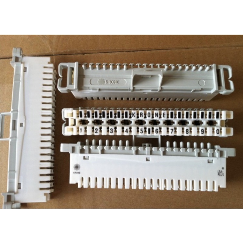 Jual LSA Krone disconnect / terminal LSA telephone 10pair / LSA telpon ...