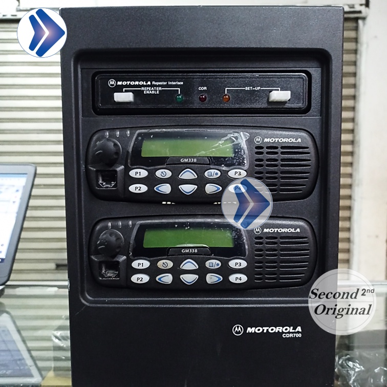 Jual REPEATER MOTOROLA CDR700 BEKAS PAKAI SIAP PANCAR UHF 400-470MHz ...