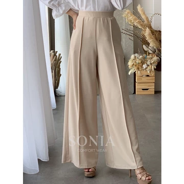Vina Kulot C1554 SONIA Celana Kulot Lis Scuba Premium Celana Kulot Panjang Skuba Wanita Kerja