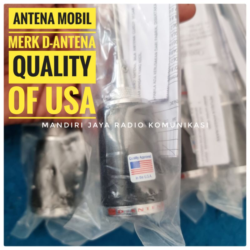 Jual ANTENA RIG BUAT MOBIL MERK D-ANTENA 150 CW USA | Shopee Indonesia