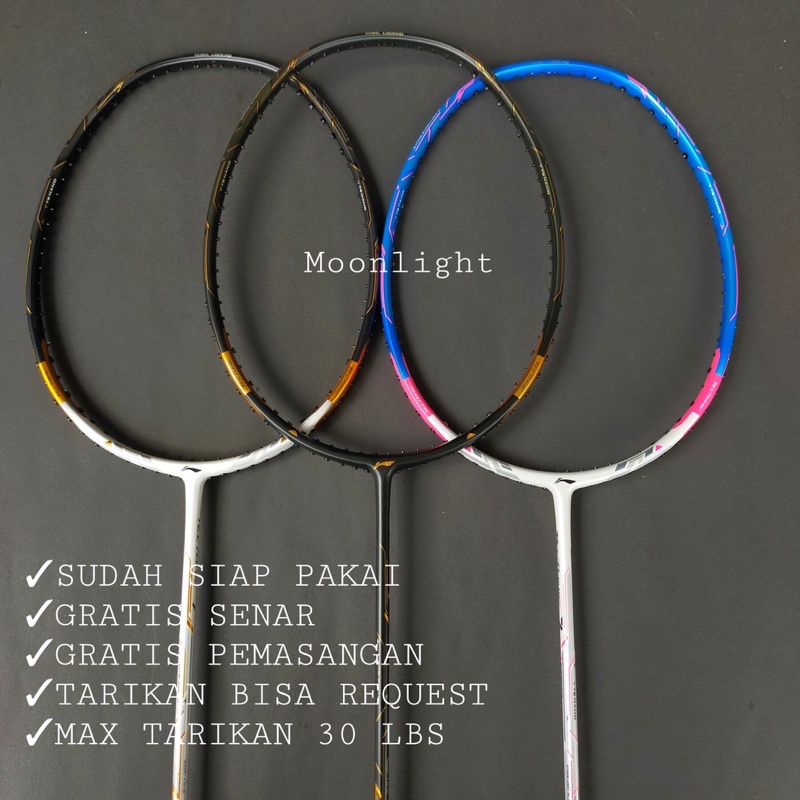 Jual RAKET BADMINTON LINING TECTONIC 7 32 LBS Shopee Indonesia