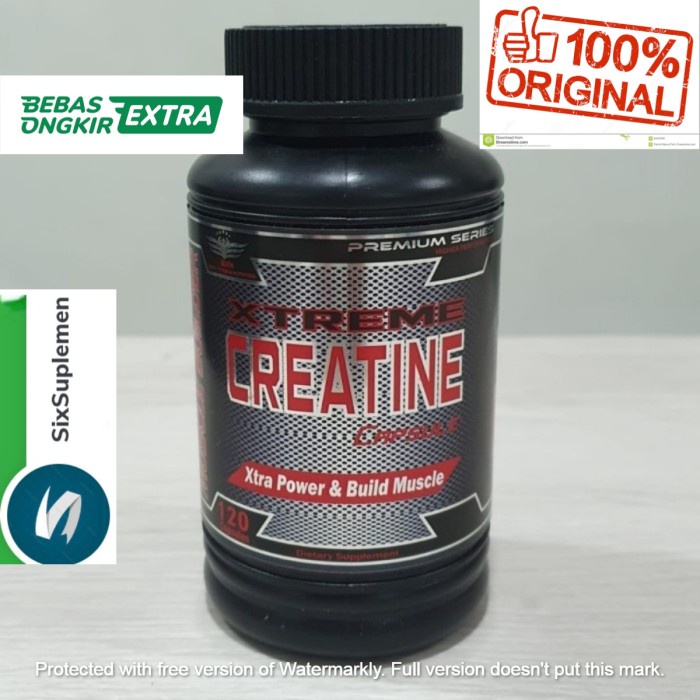 Jual Bxn Xtreme Extreme Creatine Monohydrate 120 Caps (Segel) | Shopee ...